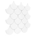 Mozaika Dunin Mini Fish Scale White 88 4