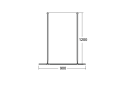 Kabina prysznicowa Walk In Aveo Due 90 cm Besco 4