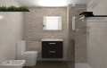 Płytka ścienna Saloni Break Blanco 30x90 4