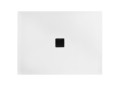 Brodzik prostokątny Ultraslim Nox Black 120x80 cm Besco 4
