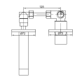 Bateria umywalkowa Kohlman Roxin QW180R 4