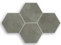 LIMONE TOWN GREY MOZAIKA HEKSAGON 28,3 X 40,8 CM