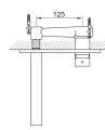 Bateria umywalkowa Kohlman Nexen-S SQW185U 4