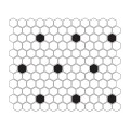 Mozaika Dunin Mini Hexagon B&W Spot 4