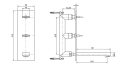 Bateria umywalkowa Kohlman Excelent QW196H 5
