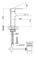 Bateria bidetowa Kohlman Foxal QB130F 5