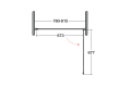 Drzwi prysznicowe Sinco 80 cm Besco 5