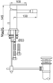 Bateria bidetowa Kohlman Nexen QB130U 5