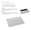 MARMORIN TATOO UMYWALKA NABLATOWA Z BIAŁĄ PŁYTKĄ 5
