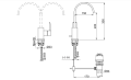 Bateria umywalkowa Kohlman Axis QB150N 5
