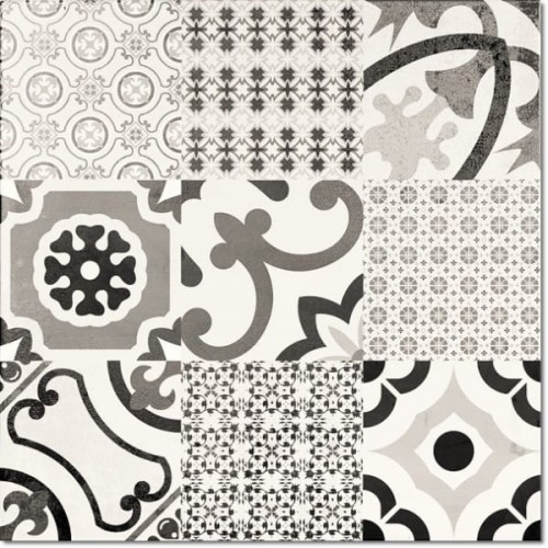 Płytka podłogowa Elmolino Logos Jet Negro 60x60 cm