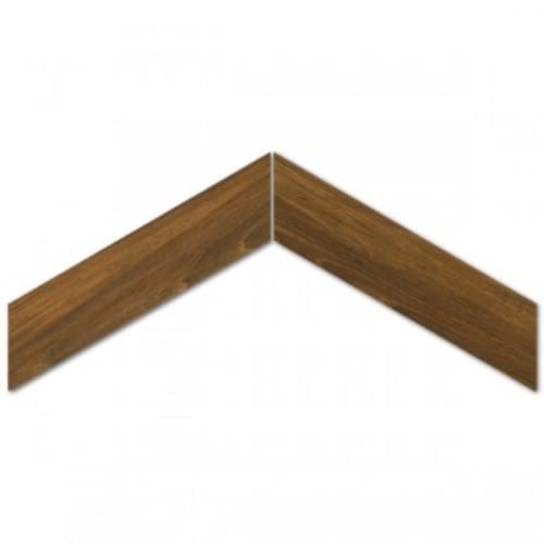 Płytka drewnopodobna Emil Sleek Wood Mohogany Chevron Nat. 11x54 cm