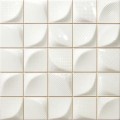 Płytka ścienna Dune   3D WHITE 25 x 25 cm