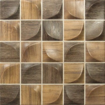 Płytka ścienna Dune  3D  BOSQUE MIX   25 x 25 cm