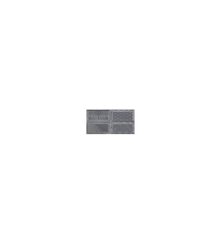 Płytka ścienna EQUIPE METRO PARADISE DARK GREY 7,5 x 15 cm GAT I