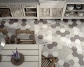 Płytka podłogowa Equipe Hexatile Cement Black 17,5 x 20 cm 2