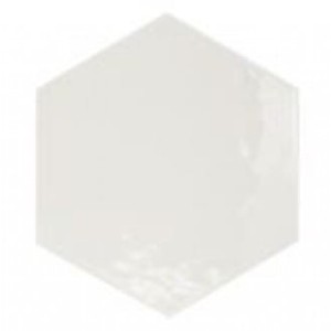 Płytka podłogowa Equipe Hexatile Blanco Brillo 17,5 x 20 cm