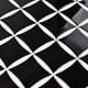 Mozaika Szklana EXCLUSIVE DESIGN 4mm czarne kwadraty S31 5