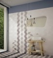 Płytka podłogowa Equipe Rhombus White 14x24 6