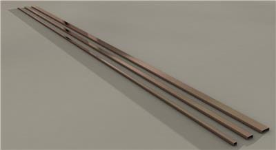 Listwa ze stali nierdzewnej BRONZE B 10 mm