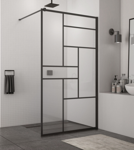 Walk-In EASY Ścianka boczna wolnostojąca STR4P Loft 73 80 cm