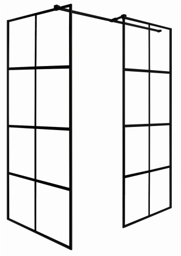Excea Kabina Walk In Besco 120 x 80 x 190 cm