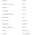 Wanna akrylowa wolnostojąca SHILA CZARNA mat 6