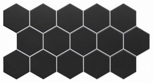 Płytka podłogowa Realonda Hex Black 26,5x51