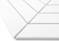 Mozaika Dunin Royal Chevron White Mat 2
