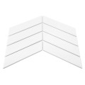 Mozaika Dunin Royal Chevron White Mat 3