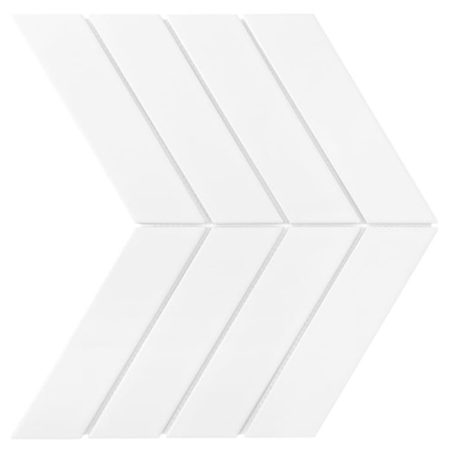 Mozaika Dunin Royal Chevron White Mat