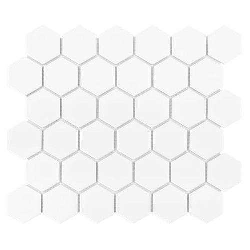 Mozaika Dunin Hexagon White 51 matt