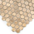 Płytka ścienna Dunin Metallic ALLUMI HEXAGON GOLD 14 2