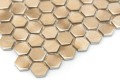 Płytka ścienna Dunin Metallic ALLUMI HEXAGON GOLD 14 3