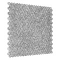 Płytka ścienna Dunin Metallic ALLUMI HEXAGON SILVER 14 2