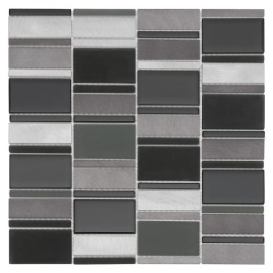 Płytka ścienna Dunin Metallic ALLUMI PIANO GREY 73