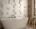 Płytka ścienna Equipe Rhombus Wall Light Grey 15,2x26,3 2