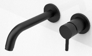 Graff ME bateria umywalkowa podtynkowa czarny mat