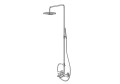 Zestaw wannowy Kohlman Roxin QW277R