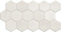 Płytka podłogowa Realonda Hex  White 26,5x51
