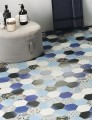 Płytka podłogowa Realonda HEX NOVEAU BLUE  26,5x51 3