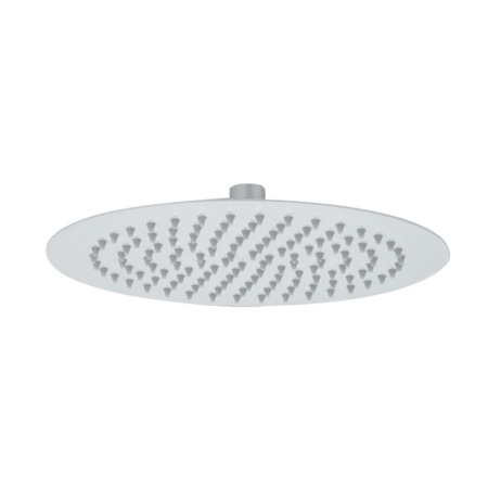 Laveo Rondo Slim - deszczownia górna śr. 250 mm biały