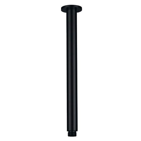 Laveo Rondo - wylewka sufitowa deszczowni 284 mm czarny