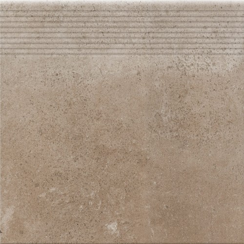 Płytka podłogowa Cerrad Piatto Sand Stopnica 30x30 cm