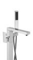 Bateria wannowa wolnostojąca Corsan CMB3020CH Ango chromowana 4