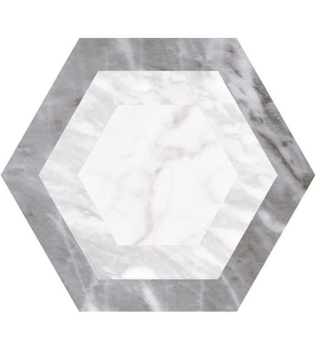 Płytka podłogowa Equipe BARDIGLIO HEXAGON GEO