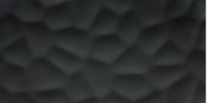 Płytka ścienna LIMONE NAVI CZARNA PENTA 30 X 60 CM POŁYSK