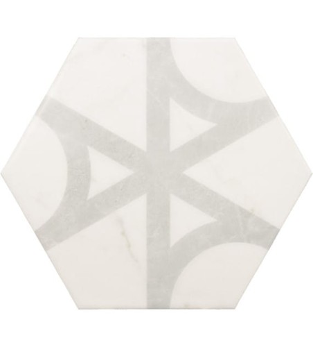 Płytka podłogowa EQUIPE  CARRARA HEXAGON FLOW 17,5X20