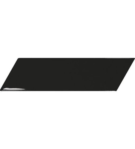 Płytka ścienna Equipe CHEVRON WALL BLACK LEFT 18,6X5,2CH