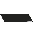 Płytka ścienna Equipe CHEVRON WALL BLACK RIGHT 18,6X5,2CH G1
